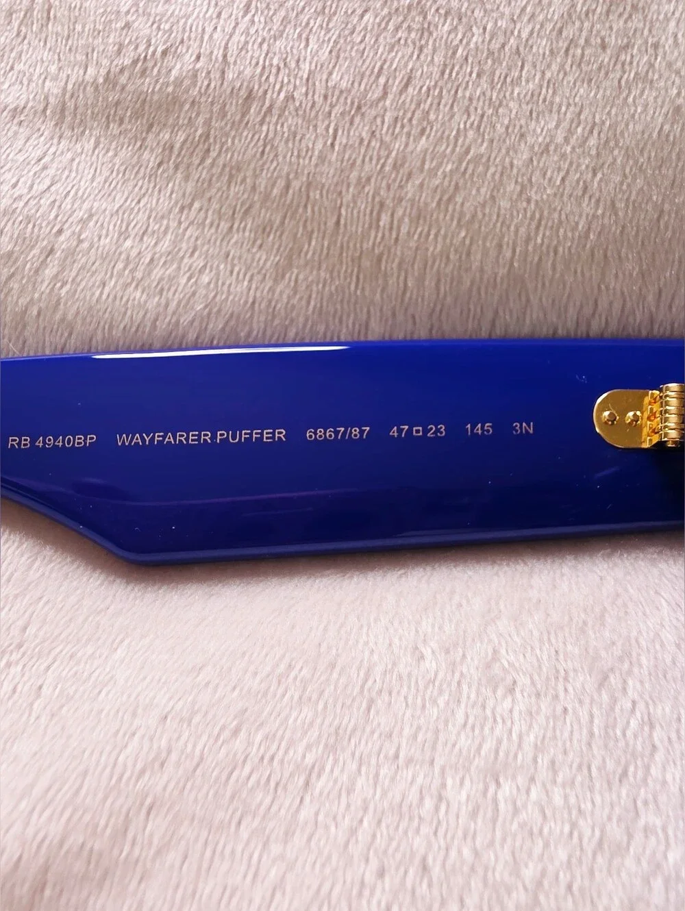 Ray-Ban Wayfarer Puffer Swarovski Crystal Pavé Edition sunglasses in blue